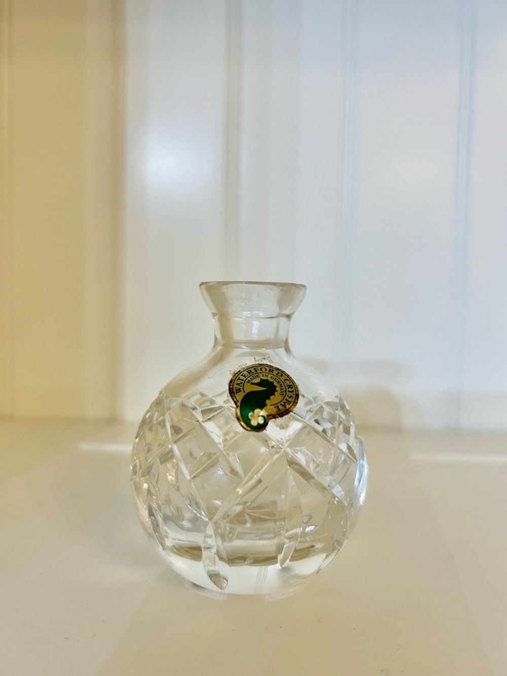 Waterford Crystal Perfume Bottle- Lismore Pattern